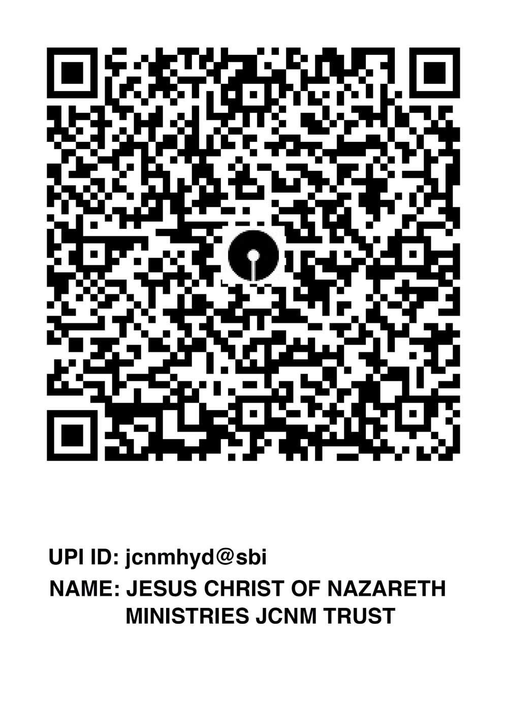 QR Codes Jesus Christ of Nazareth Ministries