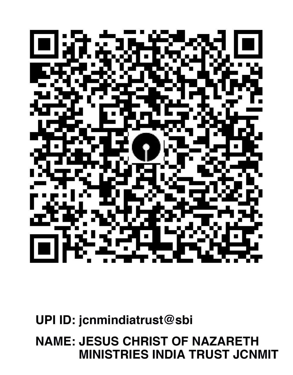 QR Codes Jesus Christ of Nazareth Ministries