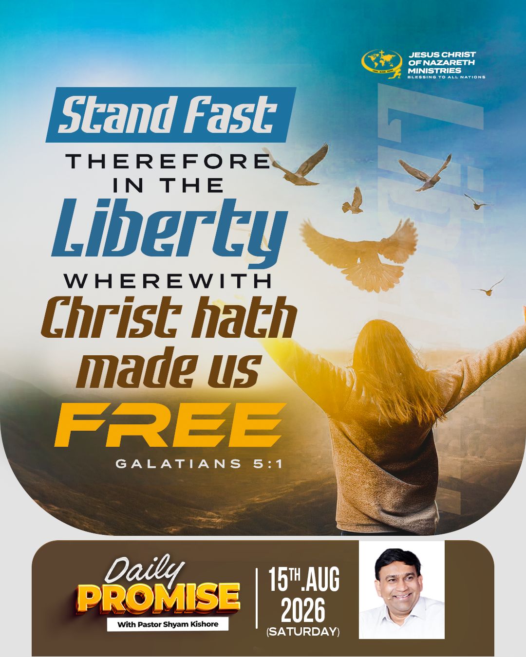Daily Promise — 15 August 2026 (English)