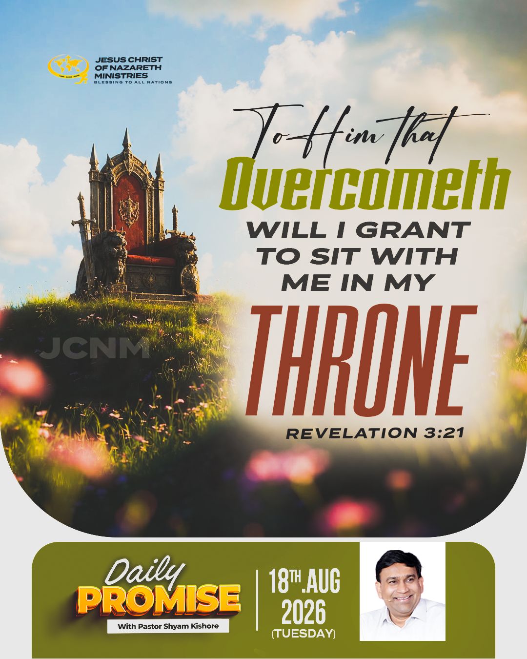 Daily Promise — 18 August 2026 (English)