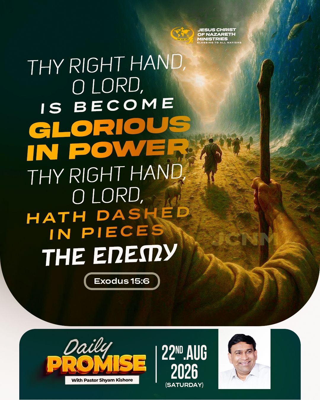 Daily Promise — 22 August 2026 (English)