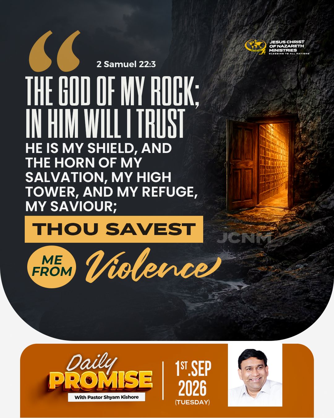 Daily Promise — 1 September 2026 (English)