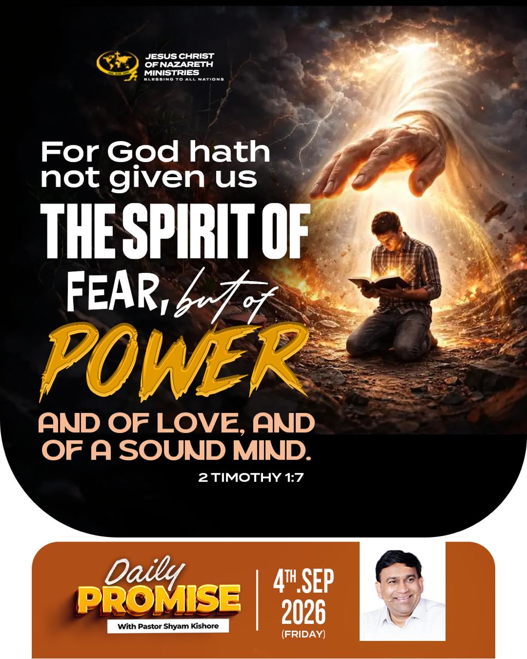 Daily Promise — 4 September 2026 (English)