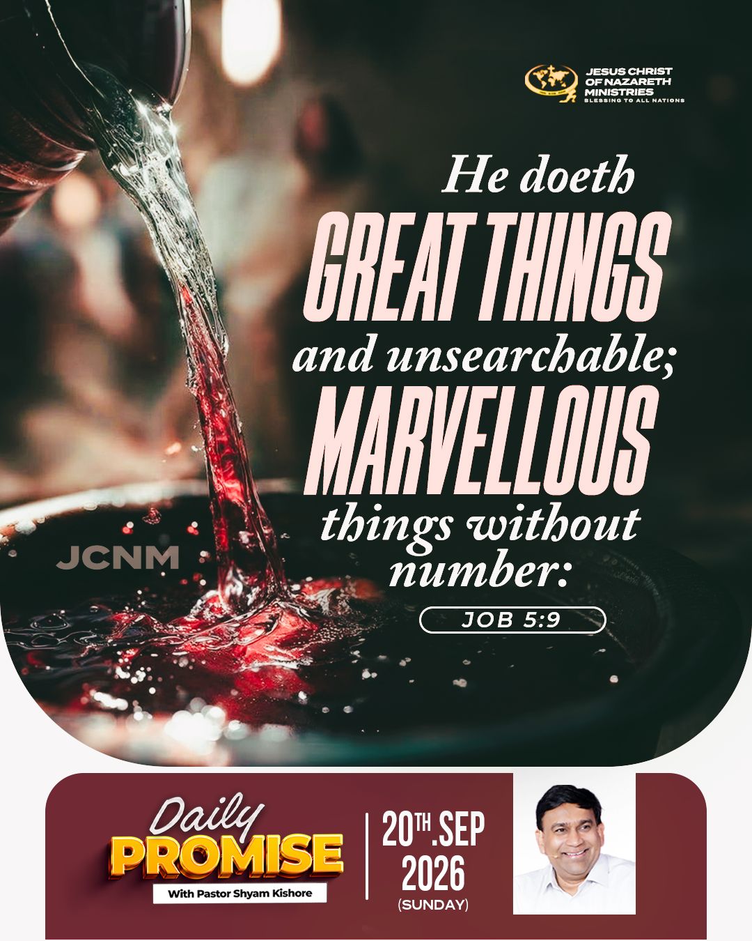Daily Promise — 20 September 2026 (English)